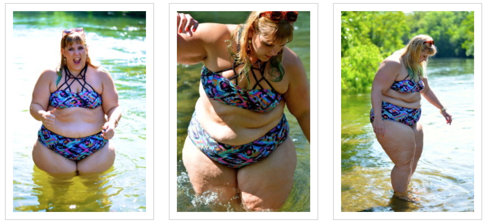 plus size swimwear fatkini summer
