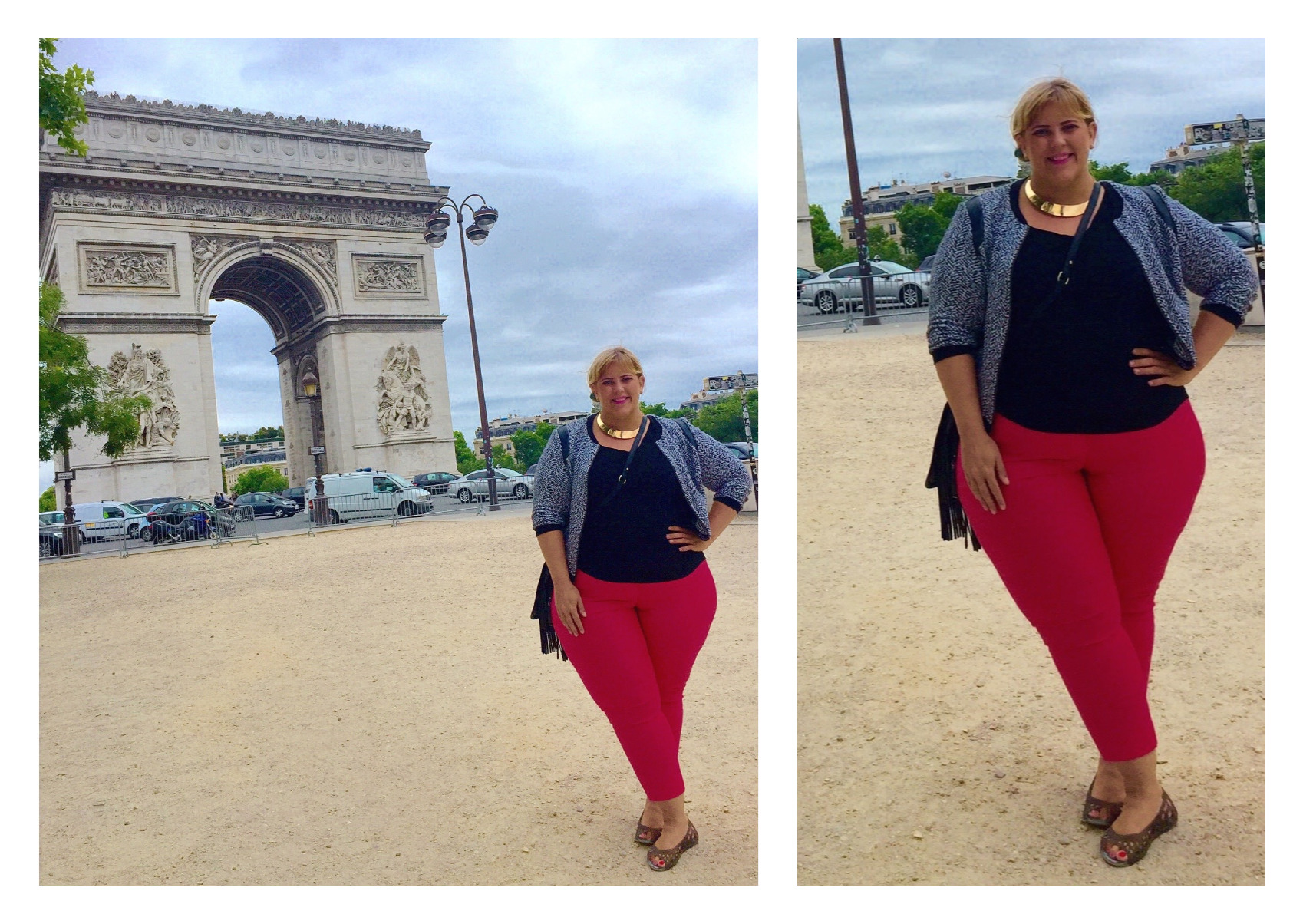 Glitter Lazers | Popping in Paris, Color Blocking France