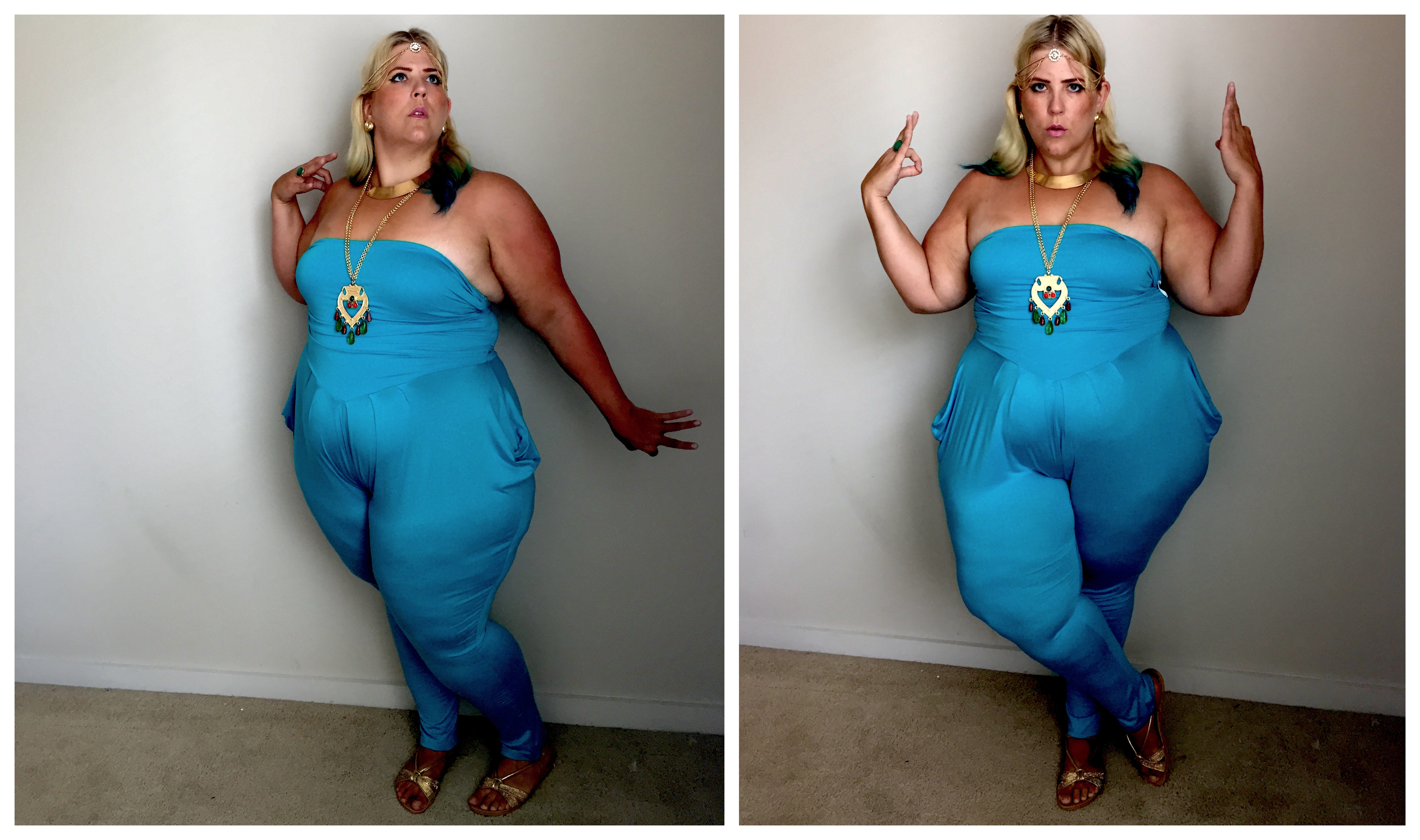 Plus Size Disney Looks: Aladdin's Princess Jasmine - Glitter + Lazers