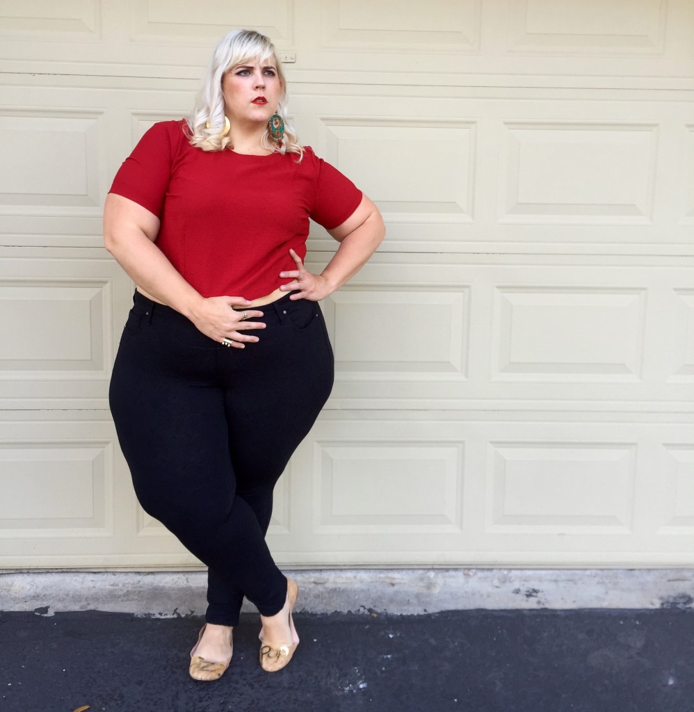 Plus size valentines day look 4