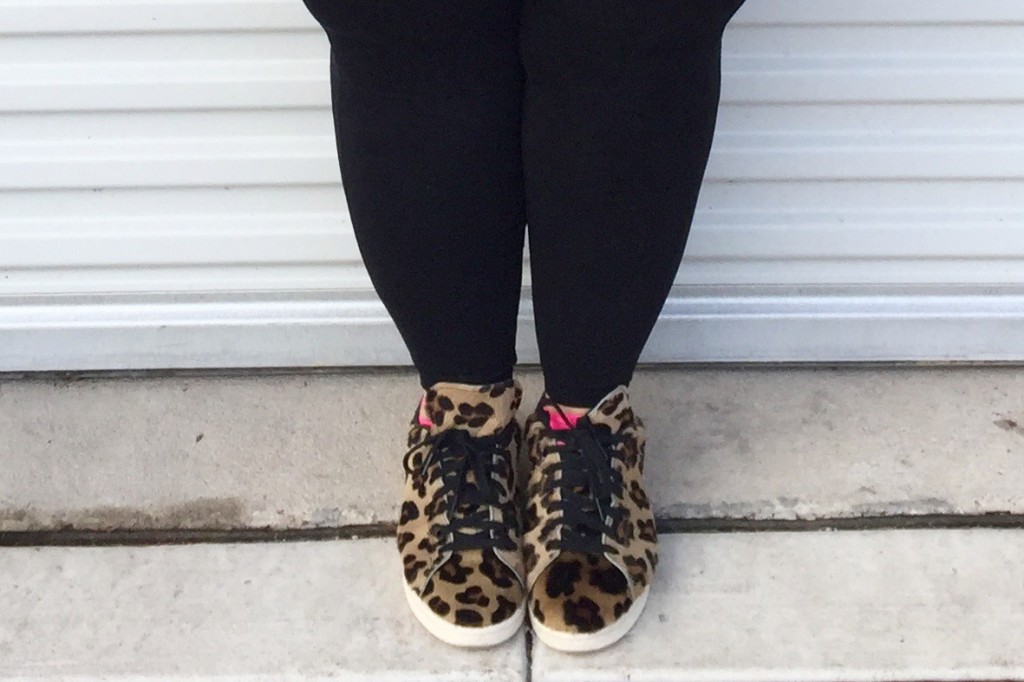 adidas Stan Smith leopard OOTD