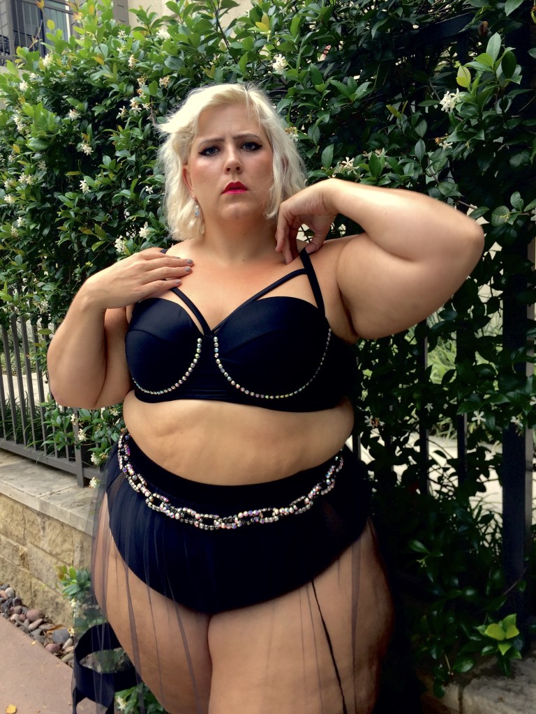 Plus Size Fashion Fatkini