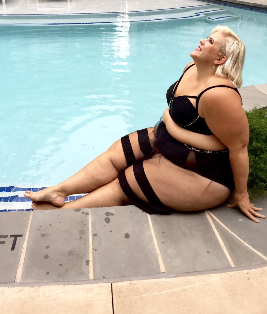 Plus Size Fashion Fatkini