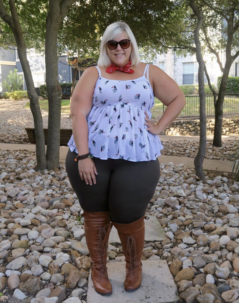 Torrid plus size fall look 1