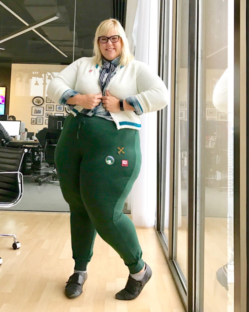 I Wore Sweatpants to Work… And Nobody Noticed - Glitter + Lazers