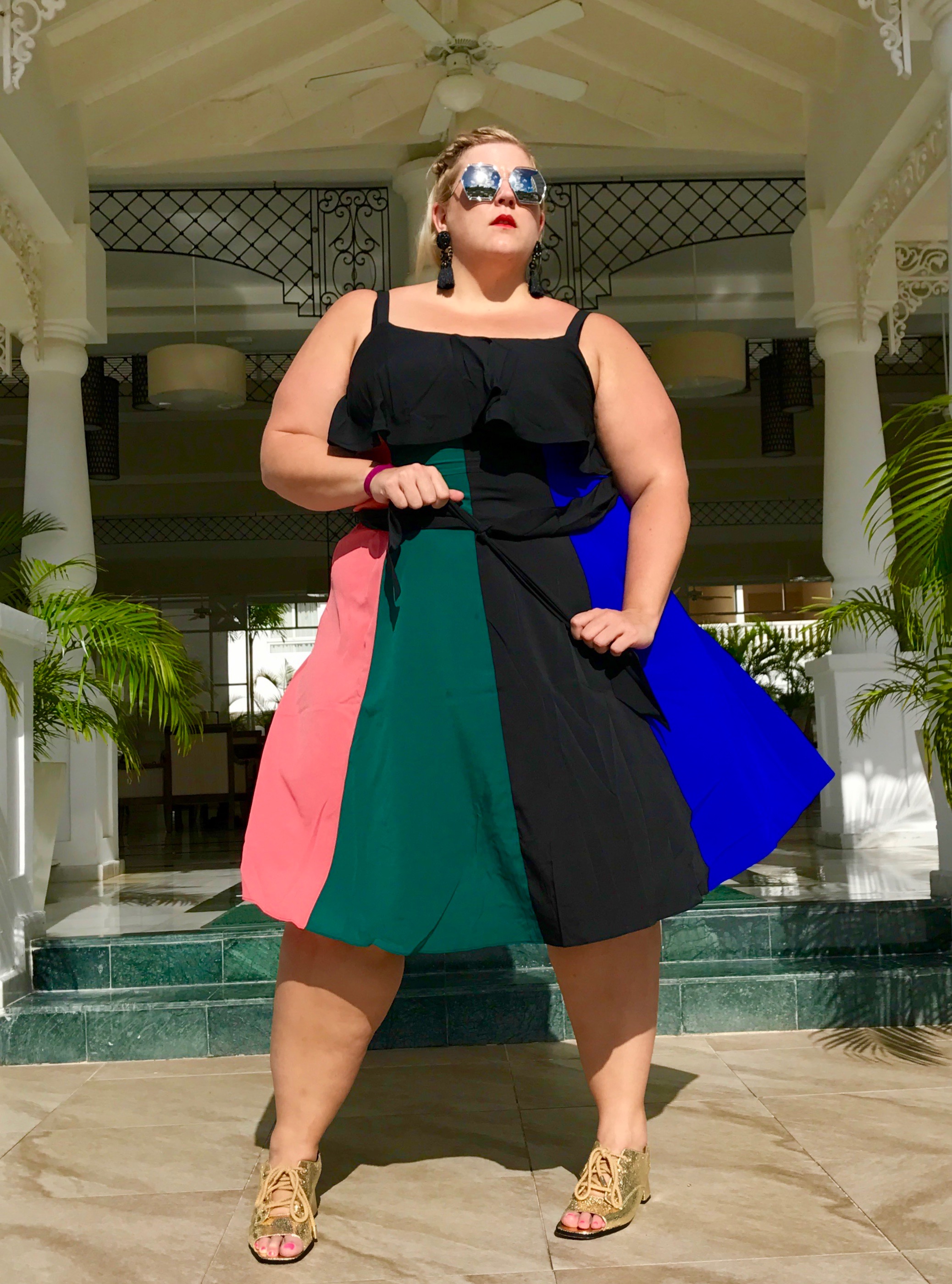 Plus Size Women On Vacation Should Own This Dress