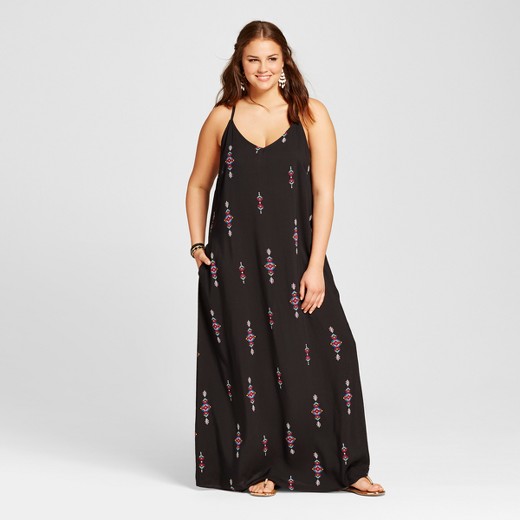 plus size summer maxi